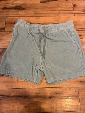 Faherty Men's Corduroy Drawstring Shorts - Light Sage